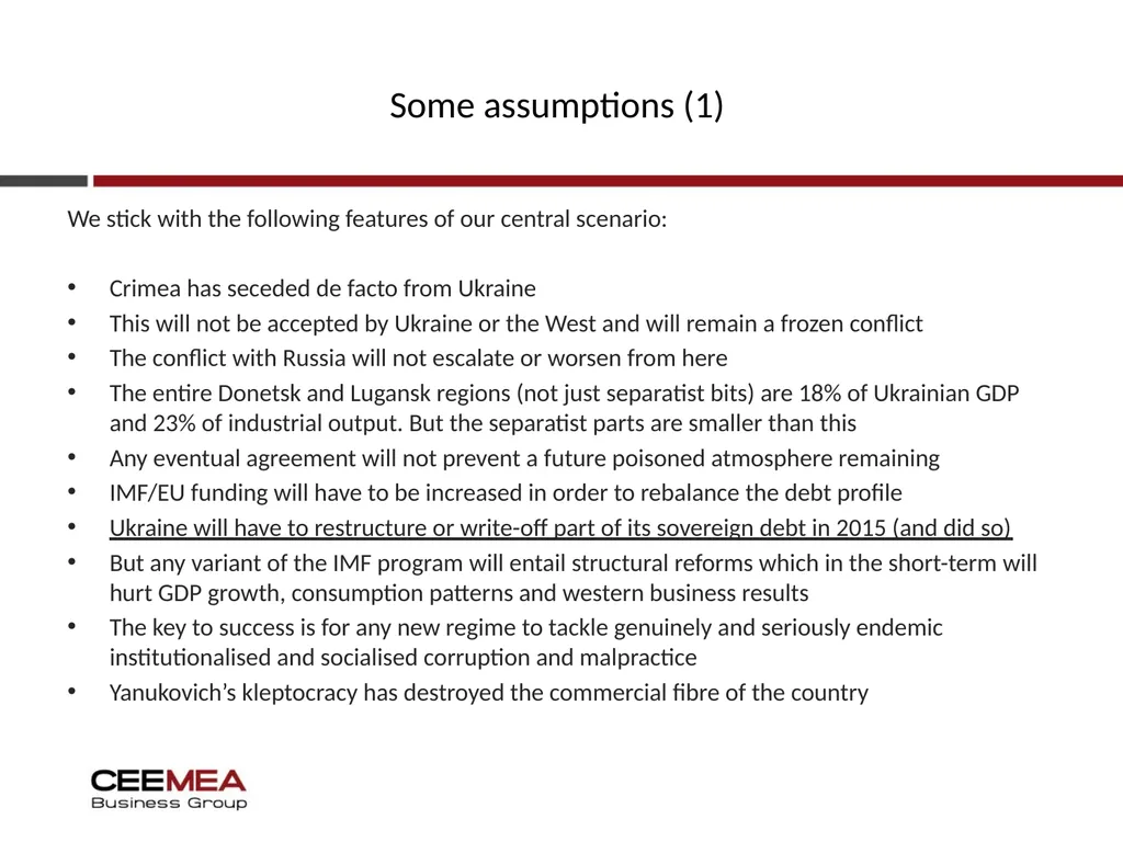 Ukraine Business outlook 2015-19 Quarterly update - slide 10 of 31