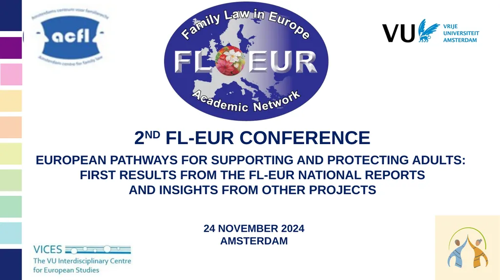 2ND FL-EUR CONFERENCE EUROPEAN PATHWAYS FOR