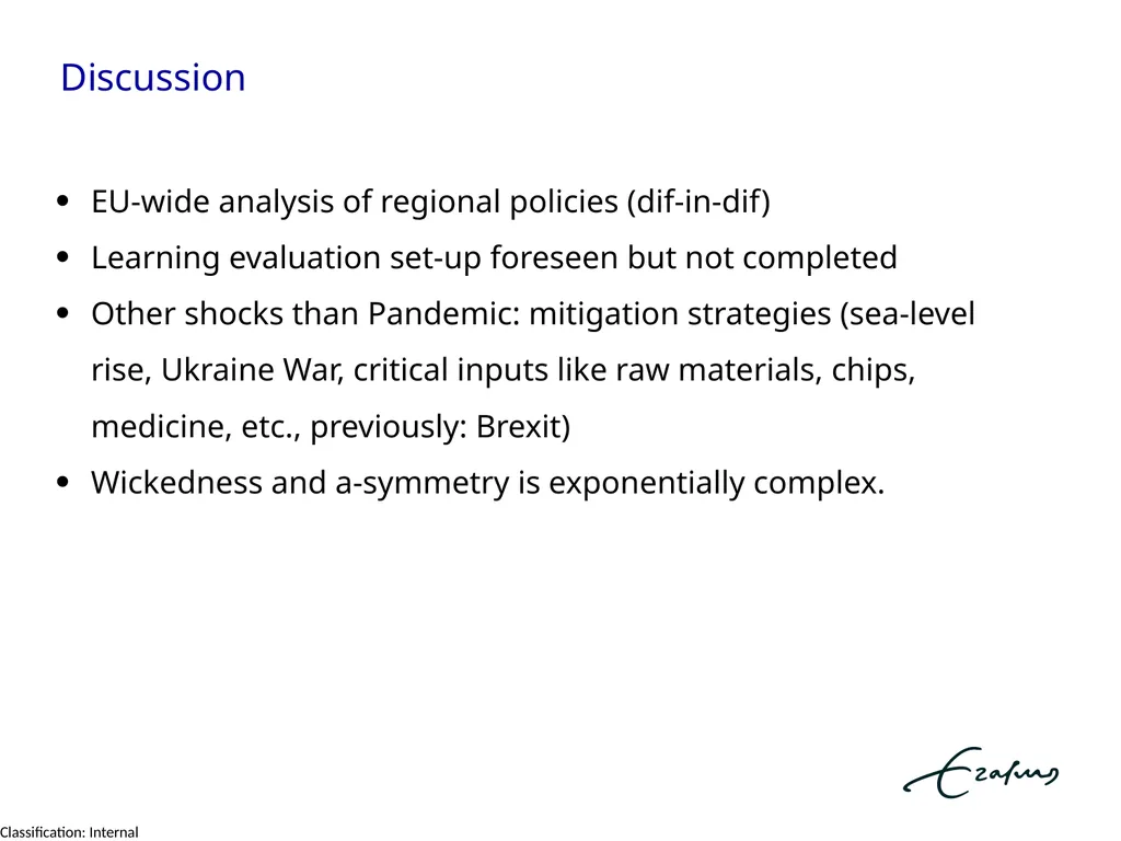 Economic Resilience and Regional Covid-19 - slide 16 of 17