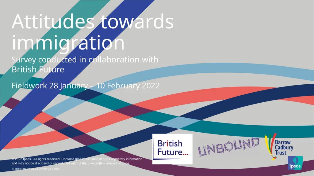 © Ipsos | March 2022 | Version 1 | Public - slide 1 of 26