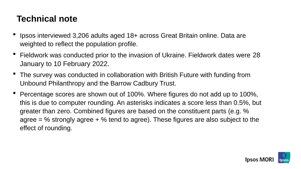 © Ipsos | March 2022 | Version 1 | Public - slide 2 of 26