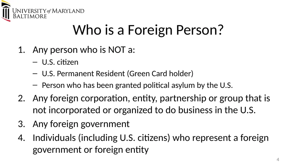 Does UMB export? Complying with the U.S. Export - slide 4 of 68