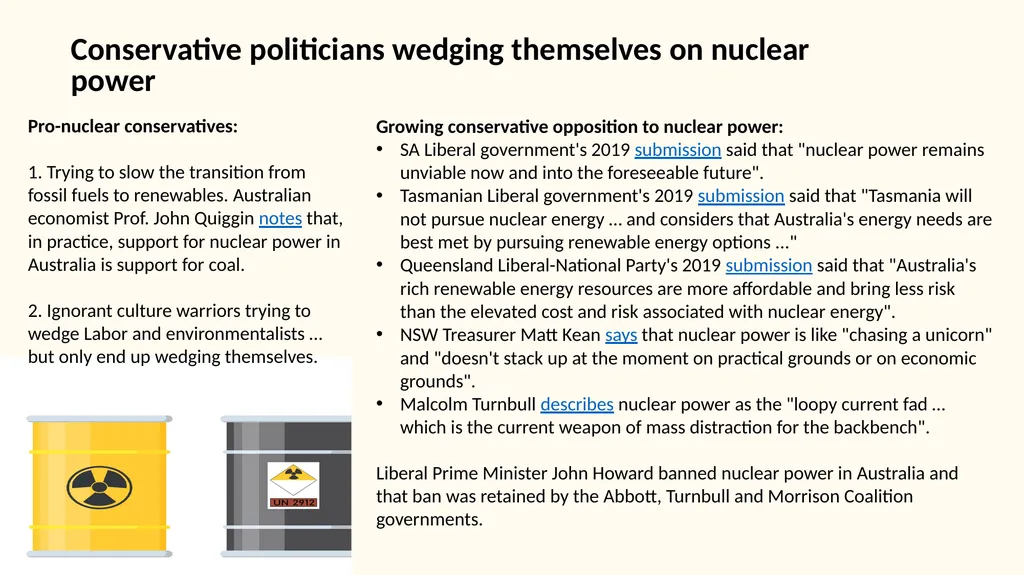 Nuclear Power No Solution to Climate Change - slide 13 of 17