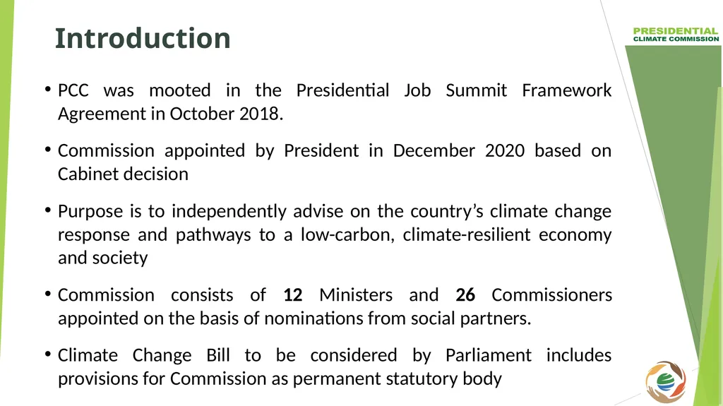 Presentation to Portfolio Committee on - slide 2 of 19