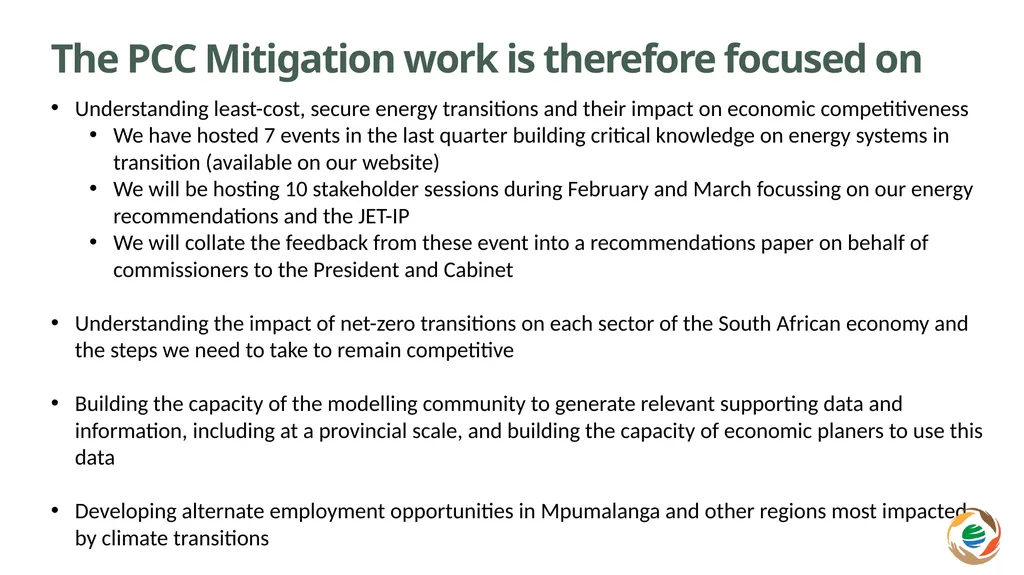 Presentation to Portfolio Committee on - slide 8 of 19