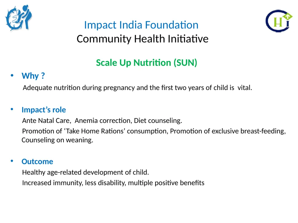 Impact India Foundation Community Health - slide 8 of 20