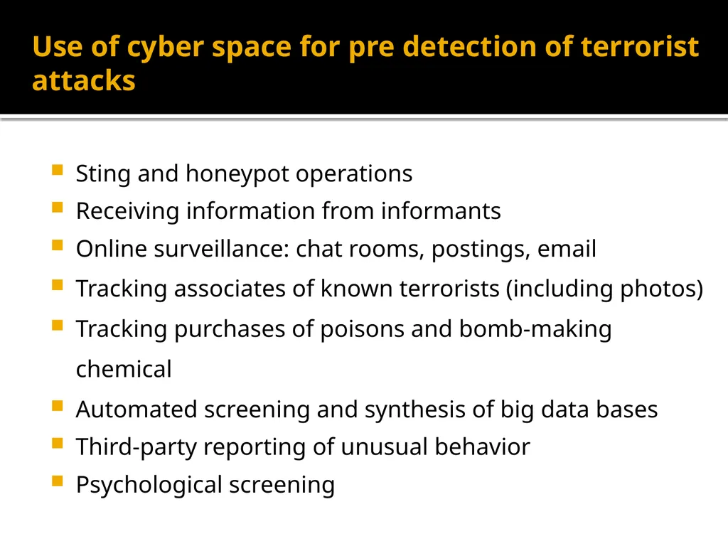 Notes on The Cyber Threat The threat gets worse - slide 13 of 16
