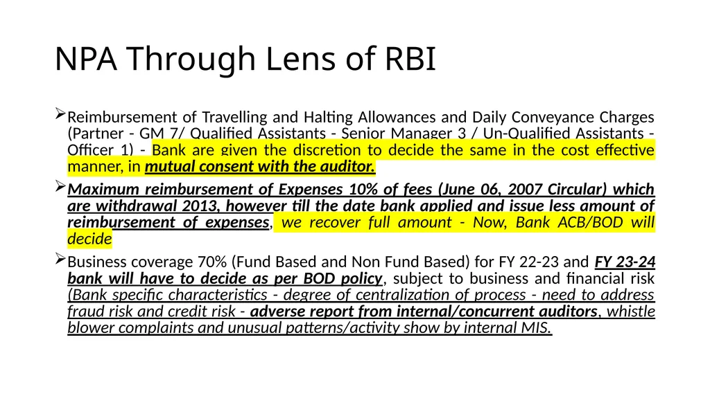 NPA Through Lens of RBI CA Gopal Dhakan M.com., - slide 5 of 43