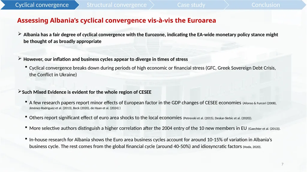The Scope for an Independent Monetary Policy on - slide 7 of 19