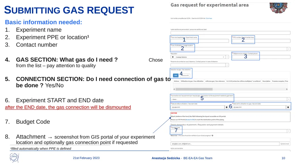 GAS STATUS for EA as of 21st February 2023 153rd - slide 10 of 17