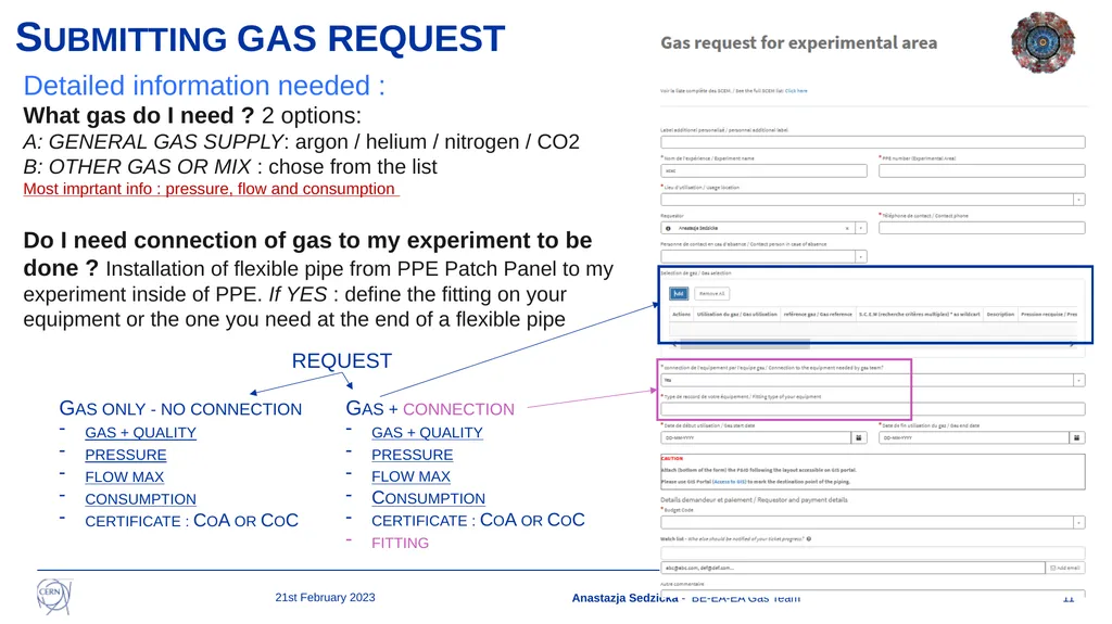 GAS STATUS for EA as of 21st February 2023 153rd - slide 11 of 17