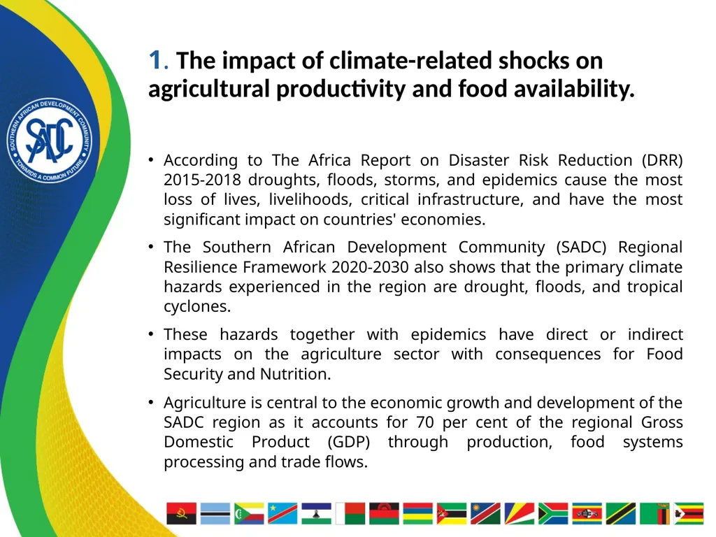 FANRPAN ANNUAL POLICY DIALOGUE Theme: Policy - slide 3 of 27