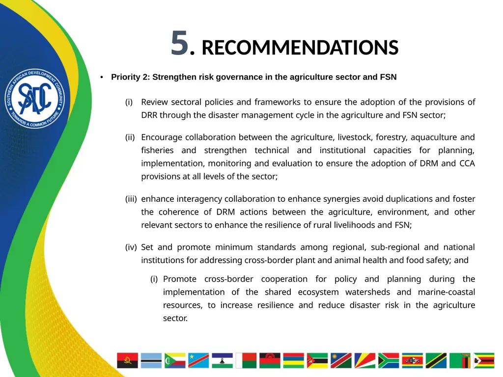 FANRPAN ANNUAL POLICY DIALOGUE Theme: Policy - slide 24 of 27