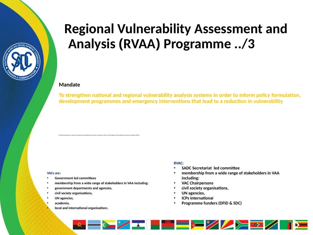 FANRPAN ANNUAL POLICY DIALOGUE Theme: Policy - slide 16 of 27