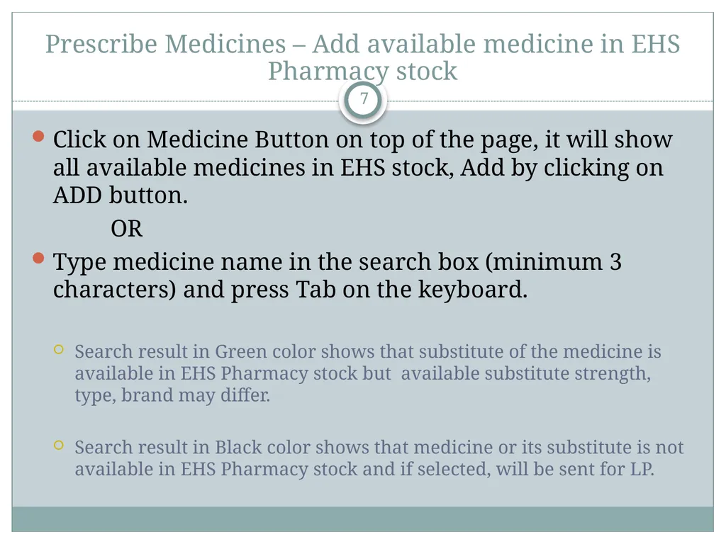 How to use EHS Application (USER MANUAL) Employee - slide 7 of 26