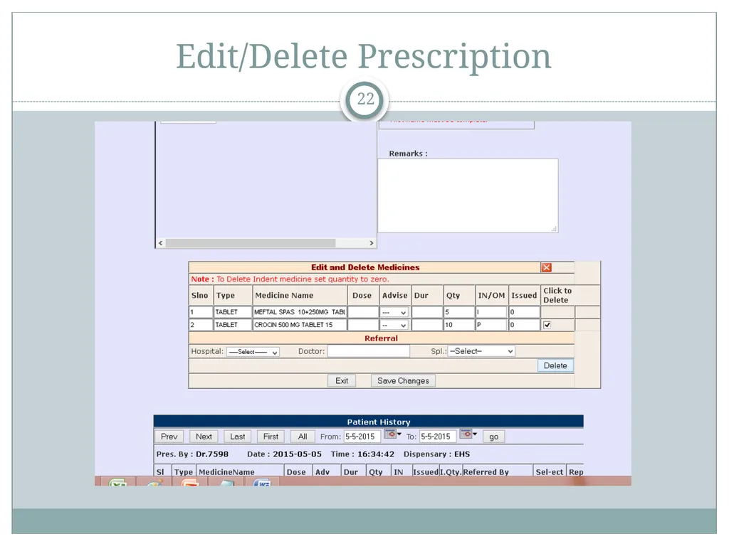 How to use EHS Application (USER MANUAL) Employee - slide 22 of 26
