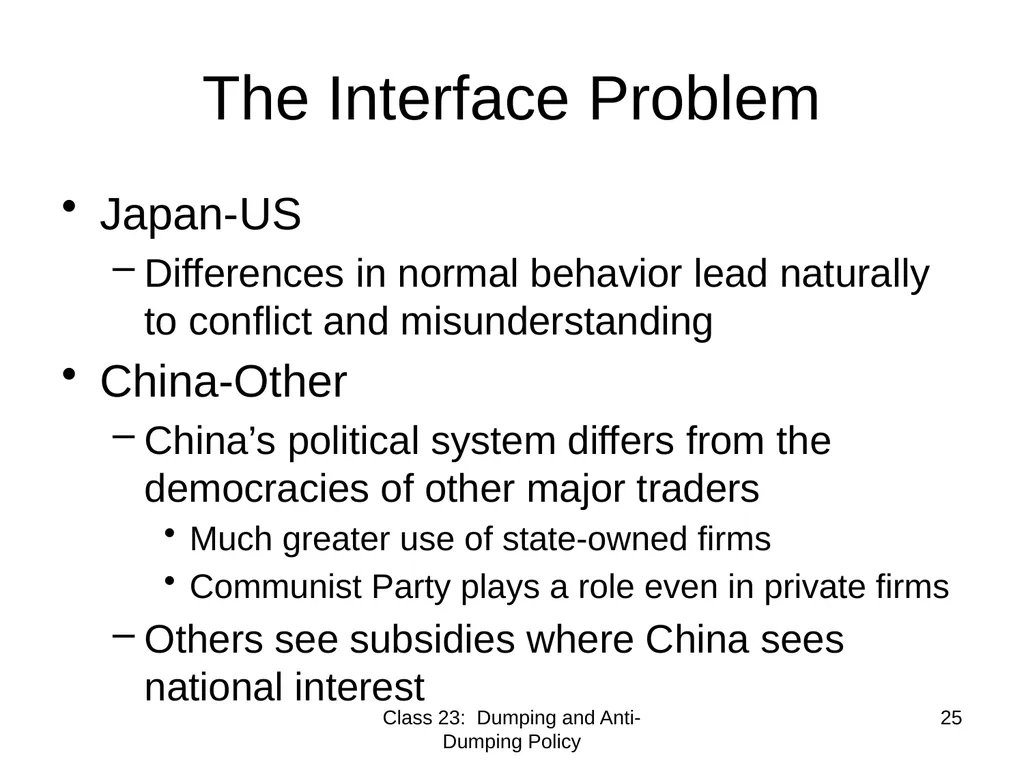 Class 23 Dumping and Anti-Dumping Policy by Alan - slide 25 of 62