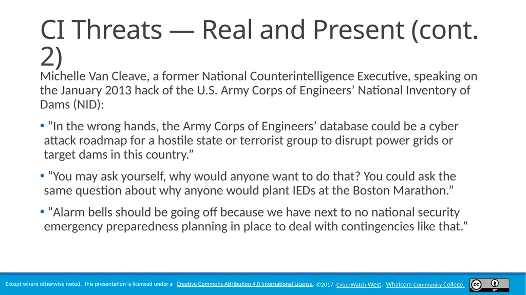 Module 5 Threats Lesson Objectives Define threats - slide 5 of 34