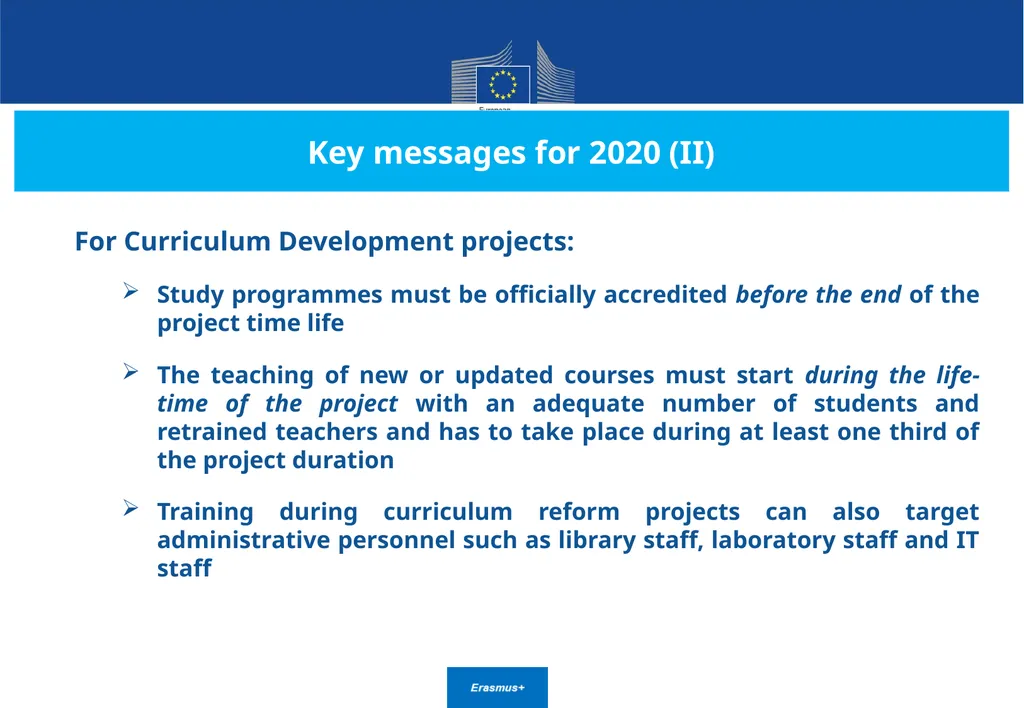 Call for proposals 2020 Key Action 2 Capacity - slide 26 of 30