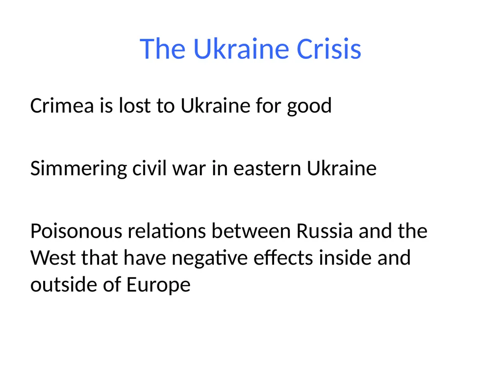 The West’s Role in Causing Global Insecurity - slide 7 of 21