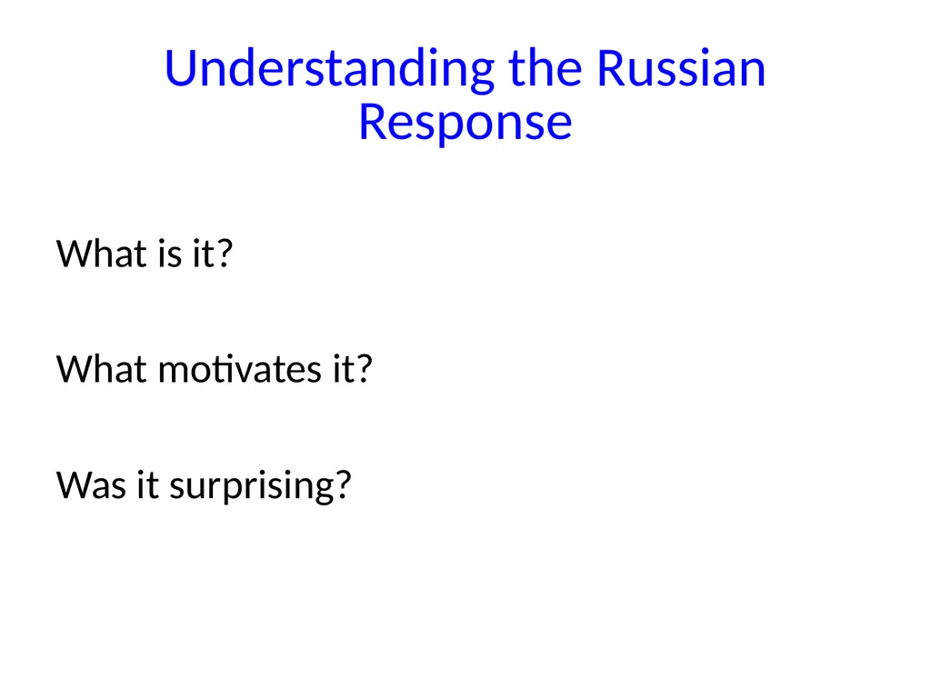 The West’s Role in Causing Global Insecurity - slide 18 of 21