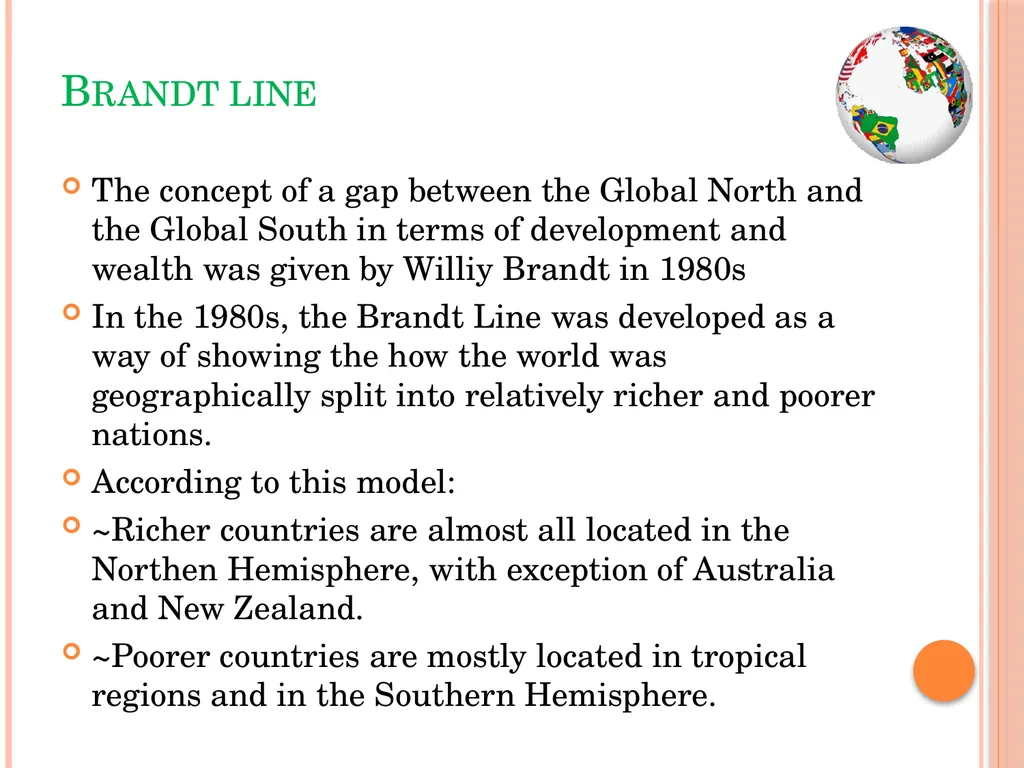 The Global North-South Debate Paper Name: - slide 4 of 15