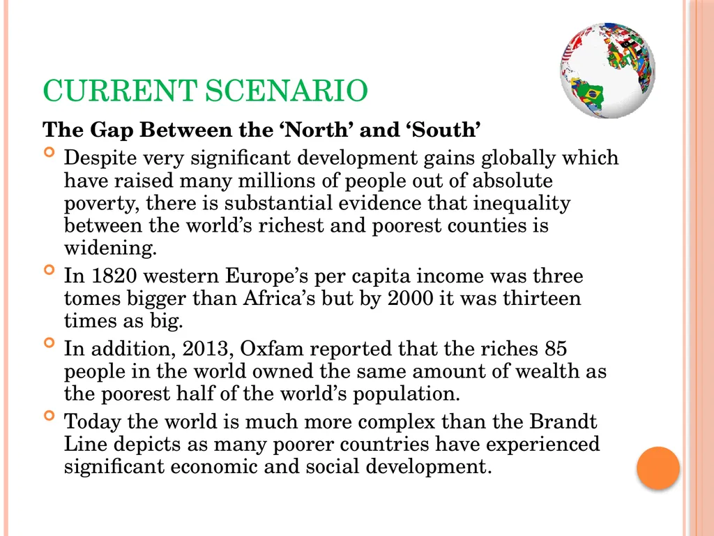 The Global North-South Debate Paper Name: - slide 8 of 15