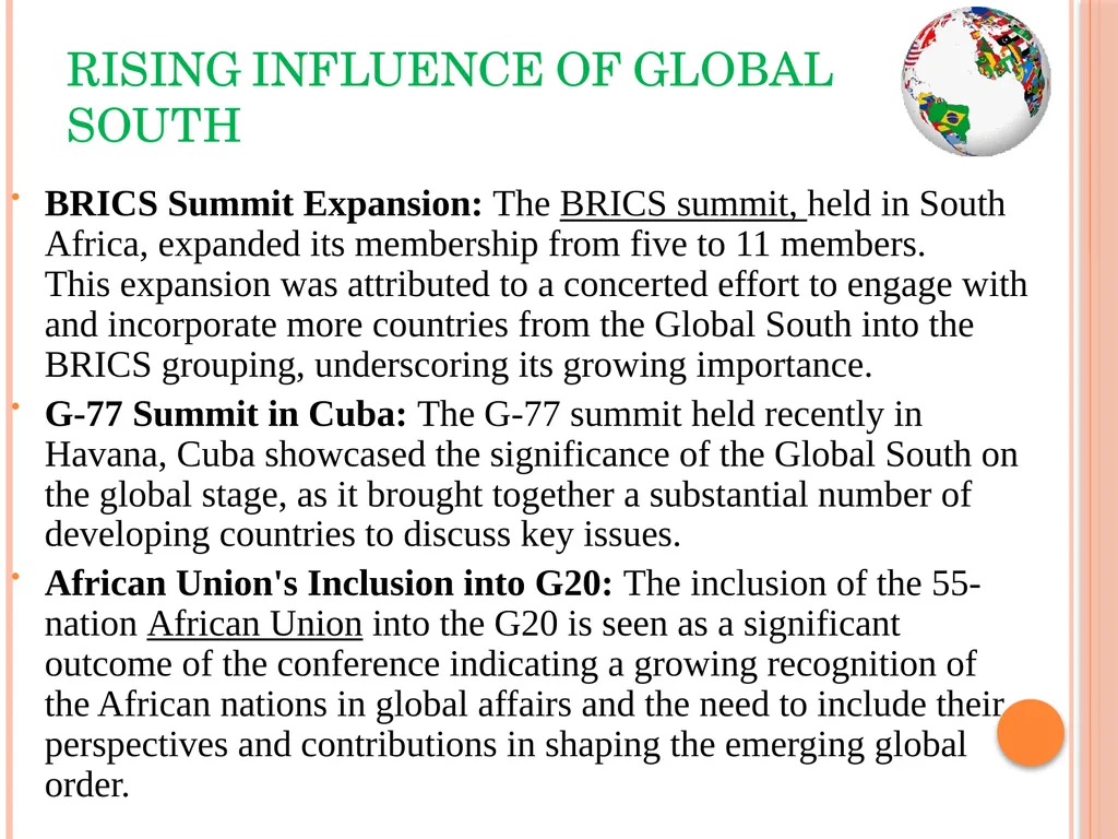 The Global North-South Debate Paper Name: - slide 13 of 15