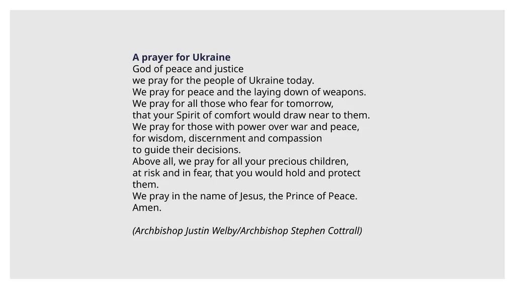 You are invited to…. Relax Listen Reflect Pray - slide 8 of 8