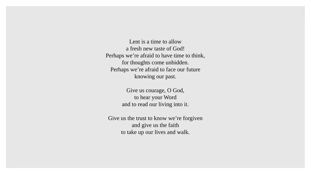 You are invited to…. Relax Listen Reflect Pray - slide 6 of 8