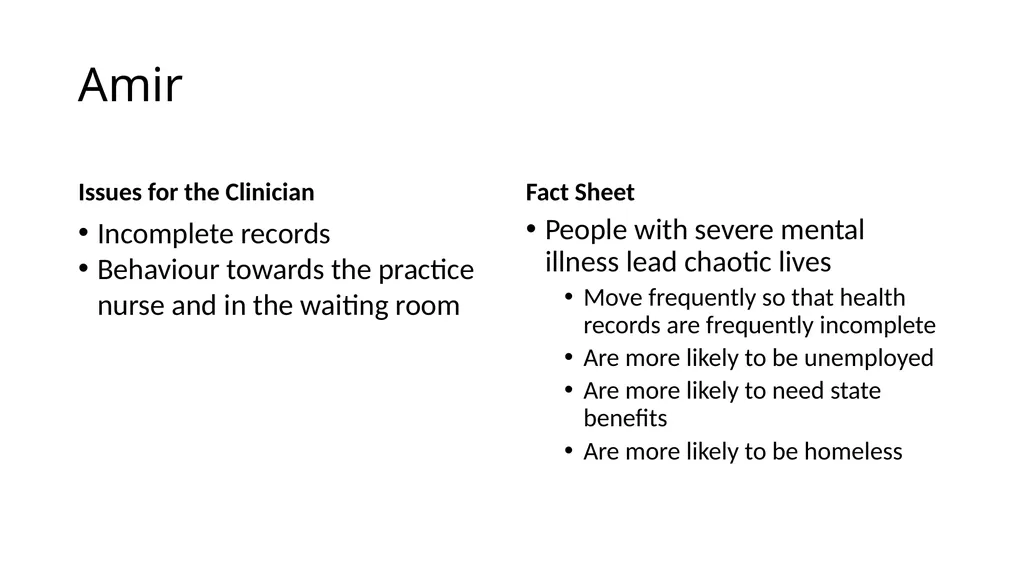 Physical Health and People with a Severe Mental - slide 6 of 14
