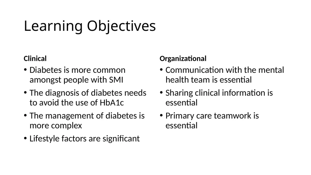 Physical Health and People with a Severe Mental - slide 13 of 14