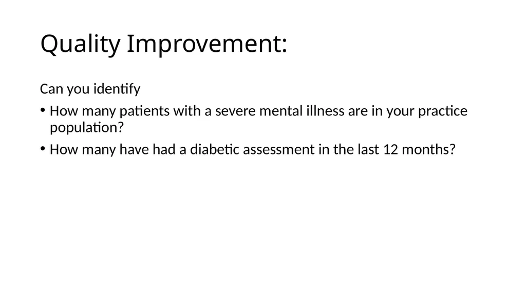 Physical Health and People with a Severe Mental - slide 14 of 14