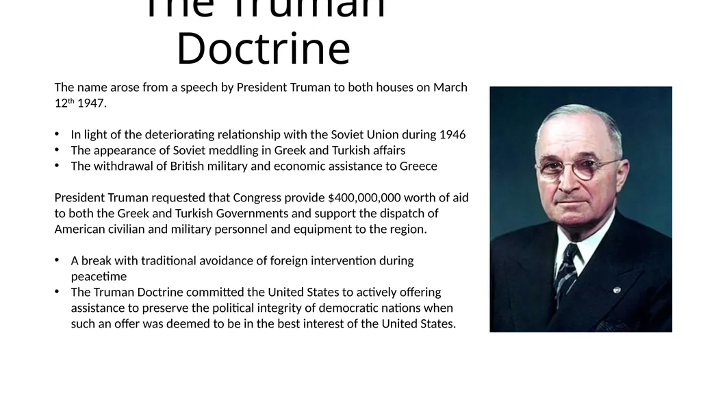 The Political Situation at the end of the war - slide 2 of 11