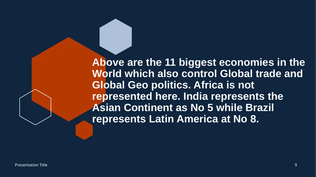 AFRICA: RIDING THE CREST OF GLOBAL ECONOMIC AND - slide 9 of 16