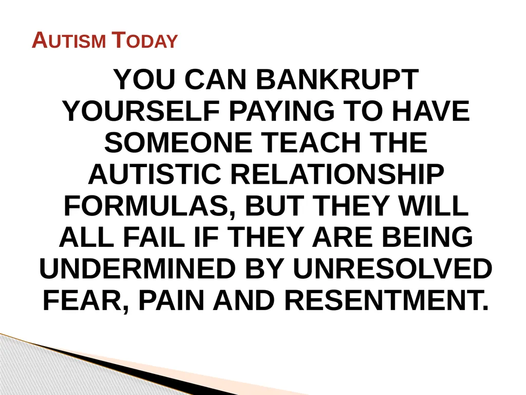 Brief History of Autism By: Jason Bunn-Parsons 4 - slide 44 of 44