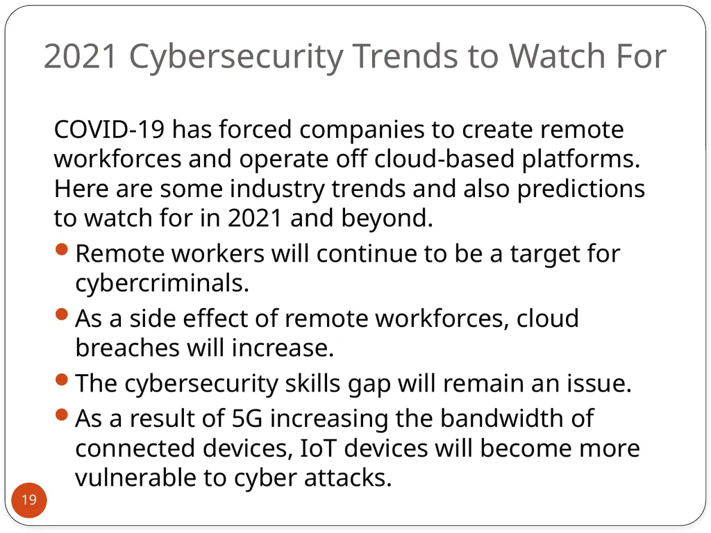 MODULE 7: SECURITY IN ICT Session 1: Introduction - slide 17 of 21