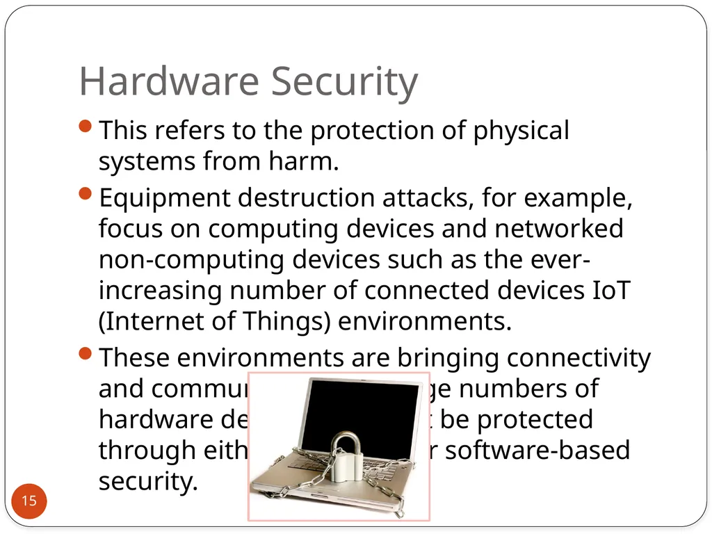 MODULE 7: SECURITY IN ICT Session 1: Introduction - slide 13 of 21