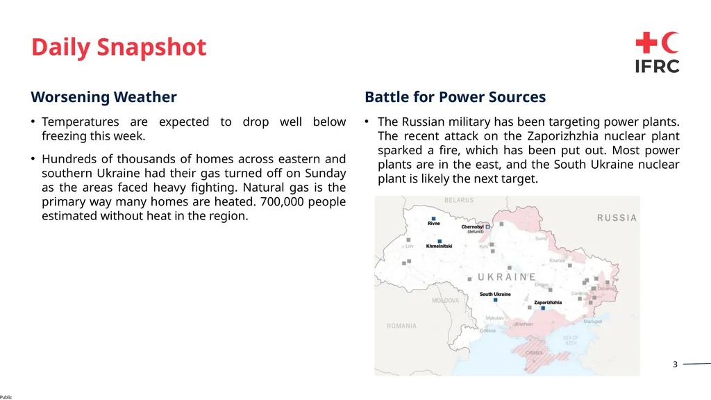 Daily Briefing Ukraine and Impacted Countries - slide 3 of 6