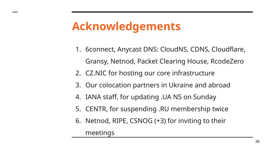 UA ccTLD Resiliency During the War Dmitry - slide 26 of 28