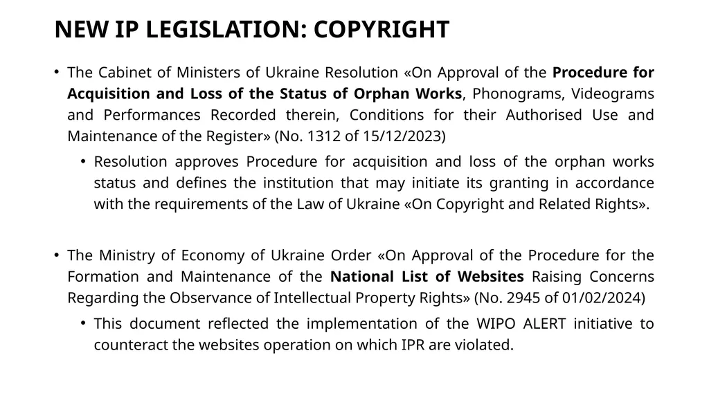 EU – Ukraine Intellectual Property Rights Dialogue - slide 2 of 9