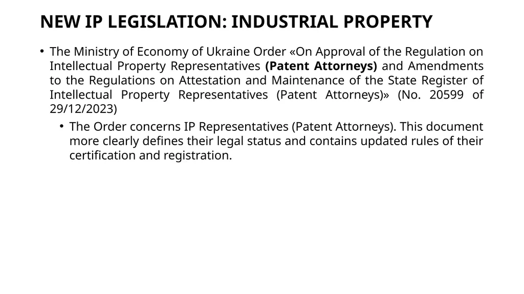 EU – Ukraine Intellectual Property Rights Dialogue - slide 5 of 9