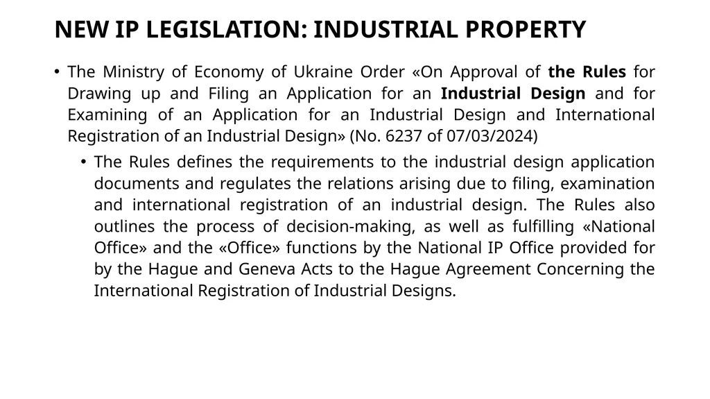 EU – Ukraine Intellectual Property Rights Dialogue - slide 6 of 9