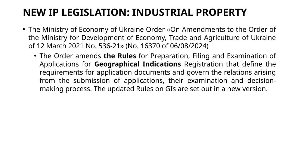 EU – Ukraine Intellectual Property Rights Dialogue - slide 7 of 9