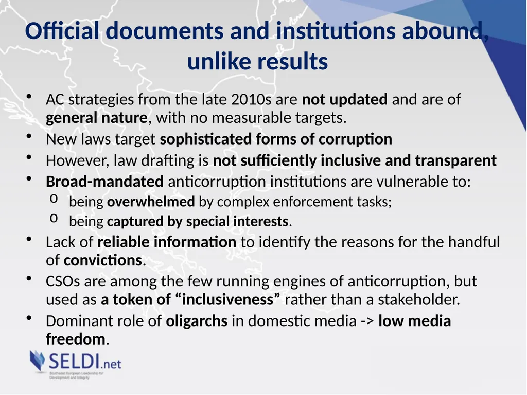 Geopolitics, state capture and peak corruption. - slide 3 of 10