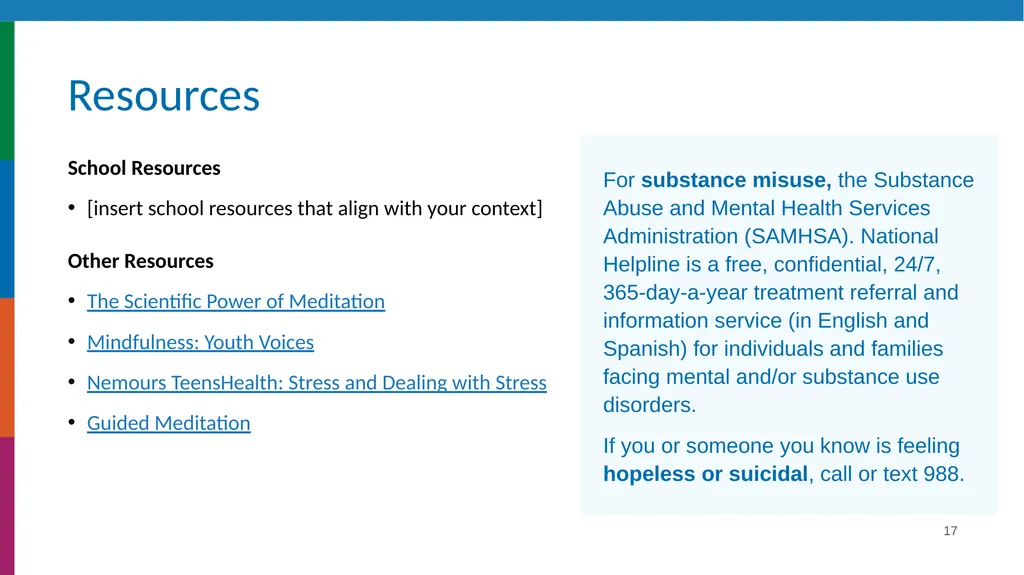 Navigating Health and Wellness Through Empowered - slide 17 of 17