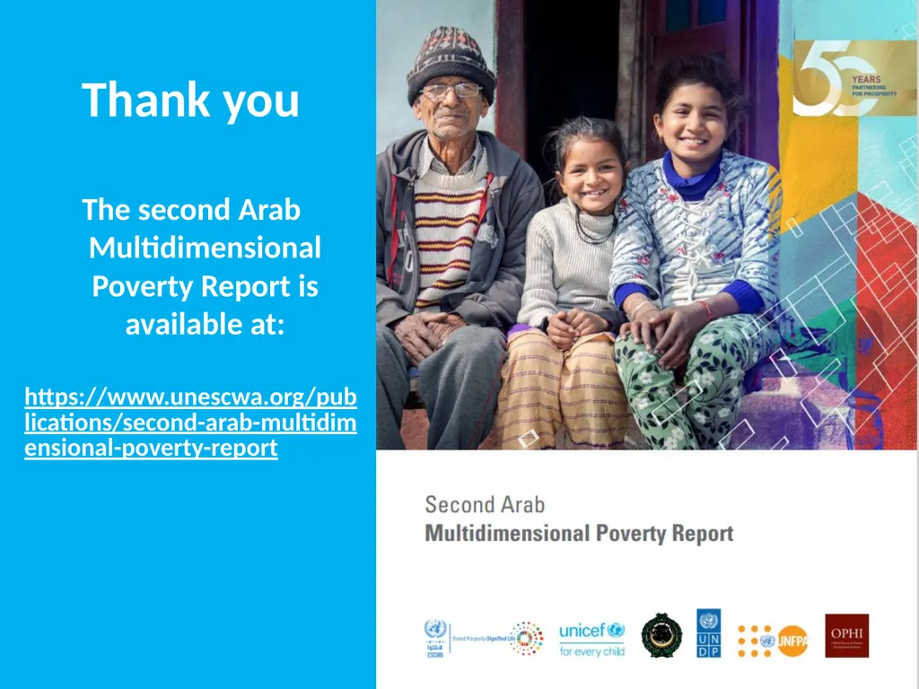Child poverty in the 2nd Arab Multidimensional - slide 15 of 19