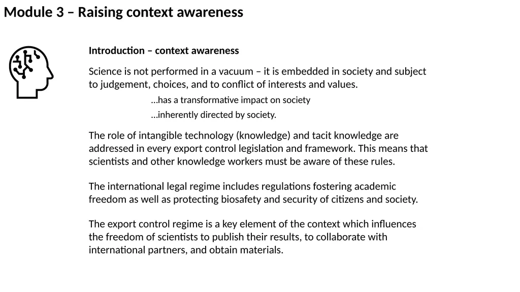 Ethics and responsible research Module 4 A virtual - slide 3 of 20