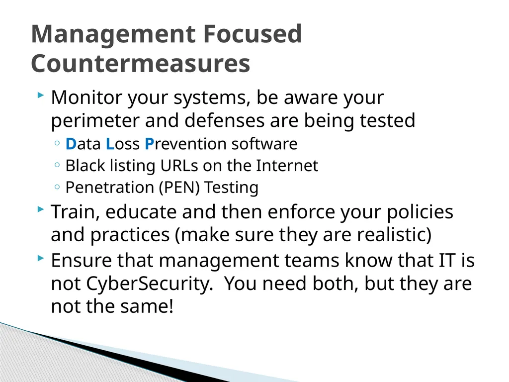 Global Perspective on CyberSecurity October 16, - slide 34 of 36