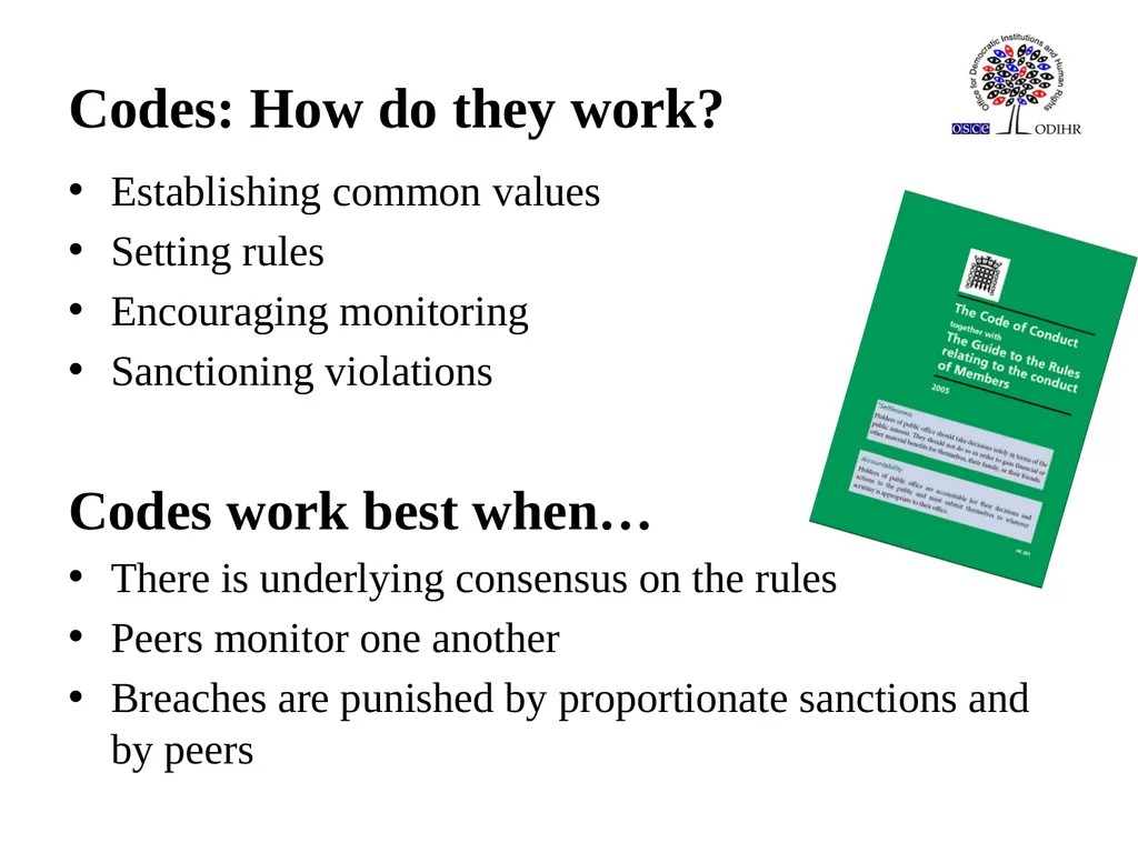 Professional and Ethical Standards for - slide 5 of 10